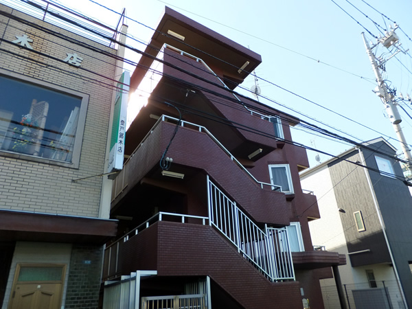 菱和パレス向ヶ丘遊園の外観