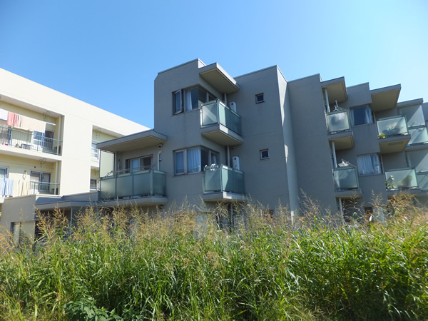 綱島シティハウスの外観