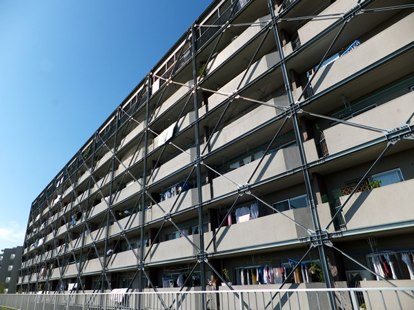 豊栄綱島マンションの外観