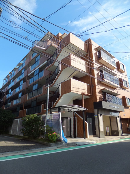 サングレイス綱島2番館の外観