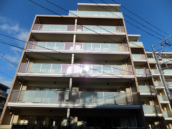 ドレッセあざみ野セリーズの外観