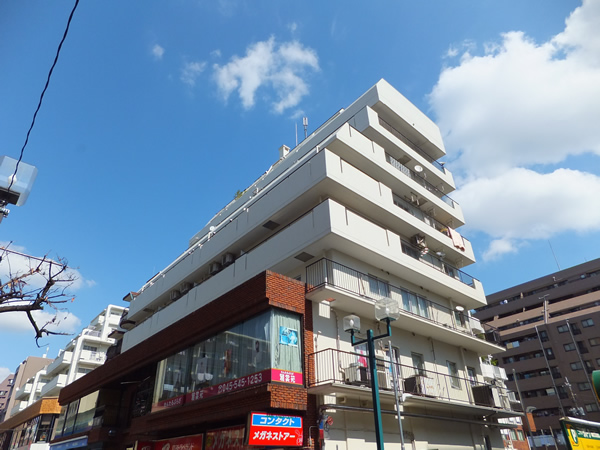 ライオンズマンション綱島の外観