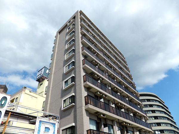 リバーデイズ綱島の外観