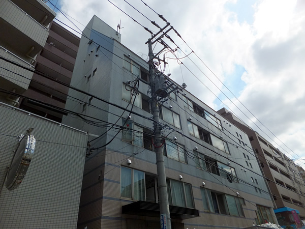 プリオール綱島2番館の外観