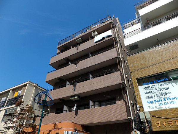 プリオール綱島2番館の外観