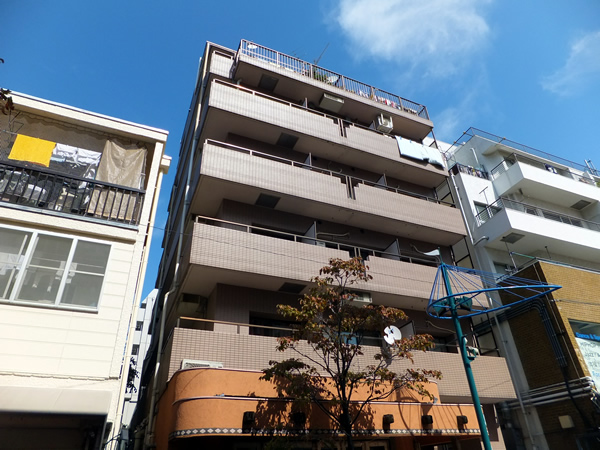 プリオール綱島2番館の外観