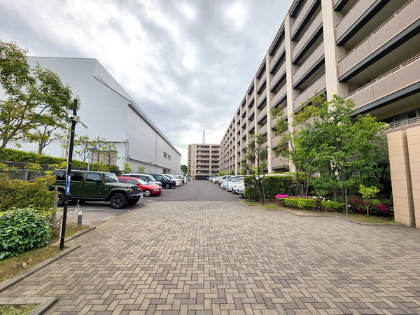 ザ・パークハウス港北高田Ｂ棟の外観