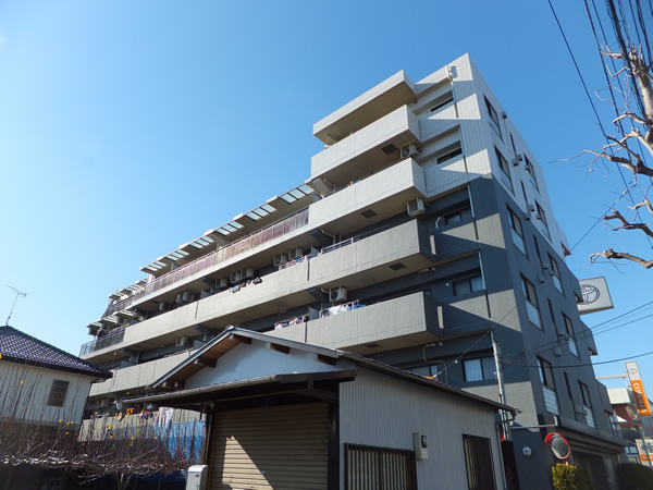 マイキャッスル稲田堤六番館の外観