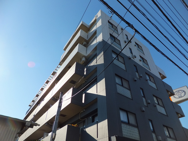 マイキャッスル稲田堤六番館の外観