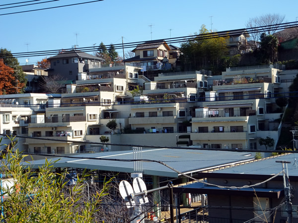 ライオンズマンション読売ランドの外観