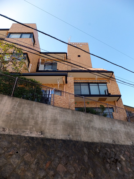 ライオンズマンション生田の外観