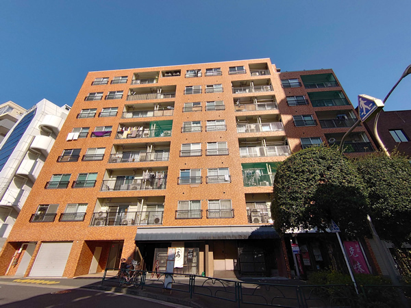 ライオンズマンション市ヶ谷の外観