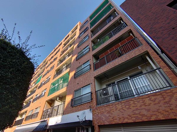 ライオンズマンション市ヶ谷の外観