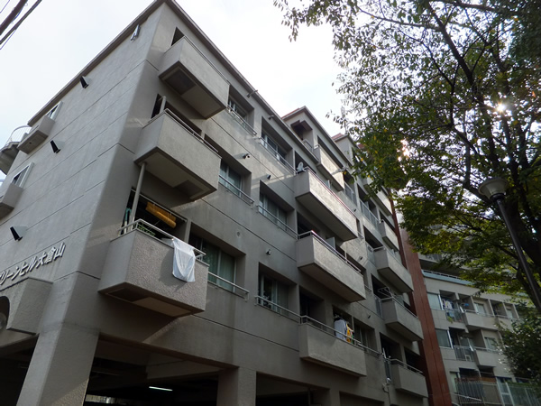 グリーンヒル大倉山A棟の外観