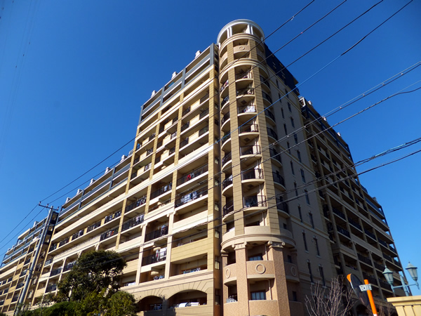 レイディアントシティ向ヶ丘遊園フランス街区の外観