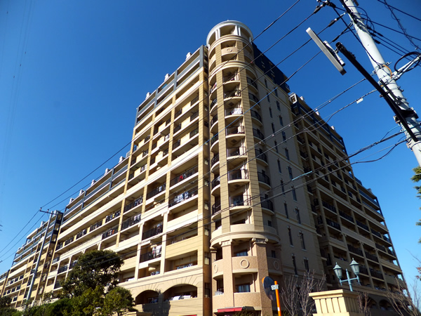 レイディアントシティ向ヶ丘遊園フランス街区の外観