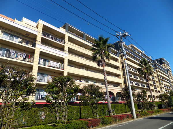 レイディアントシティ向ヶ丘遊園フランス街区の外観