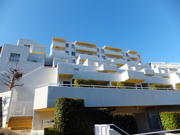 ハイツ向ヶ丘遊園の外観