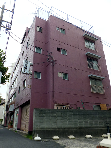 ニュー大倉山マンションの外観