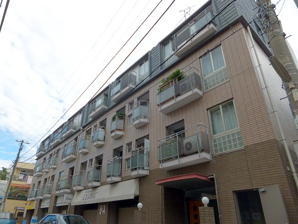 グランドメゾン大倉山テラスの外観