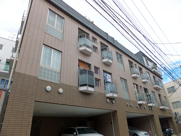 グランドメゾン大倉山テラスの外観