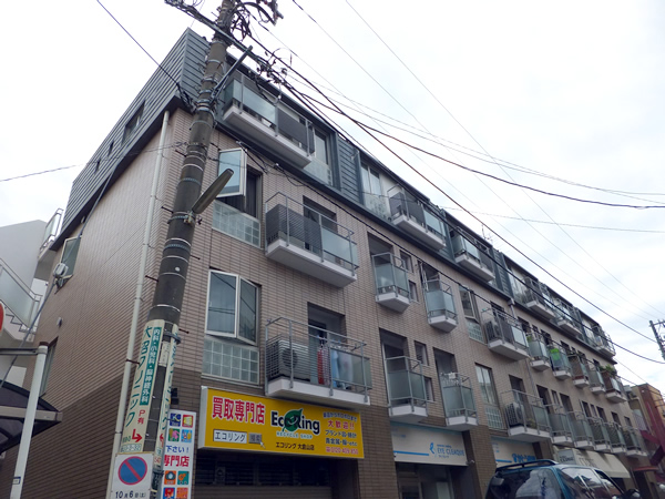 グランドメゾン大倉山テラスの外観