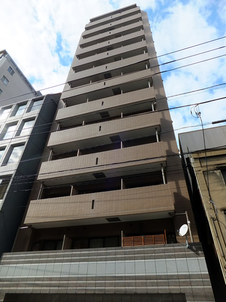 パレステュディオ銀座1丁目の外観