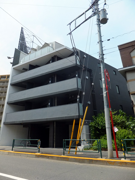 グランドコンシェルジュ用賀アジールコートの外観