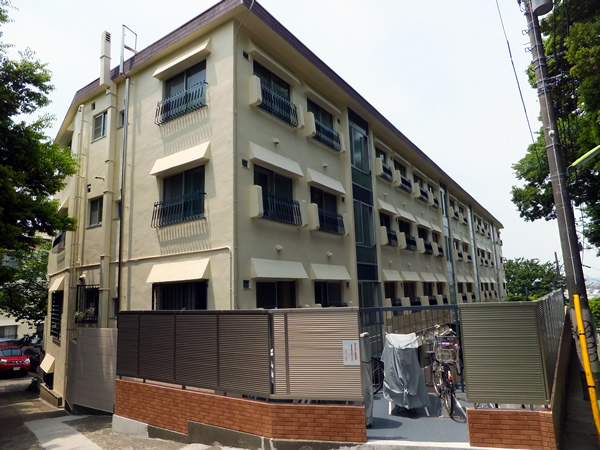 瀬田サンケイハウス北棟の外観