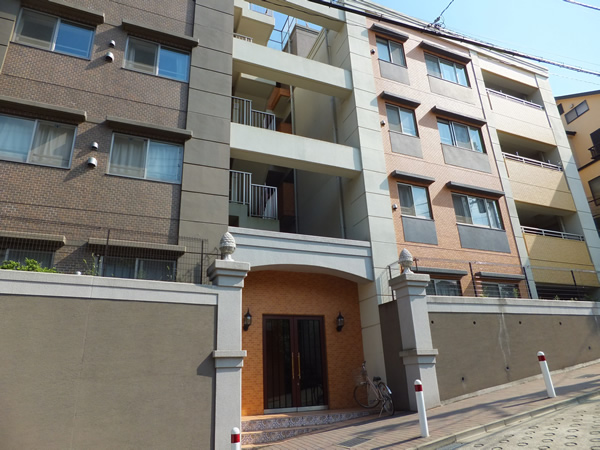 ランドシティ古淵アルテリアの外観