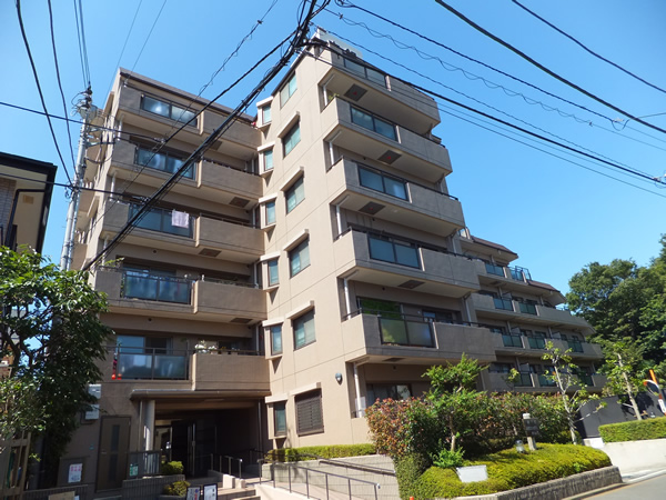 中銀古淵マンシオンの外観