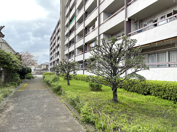 綱島住宅の外観