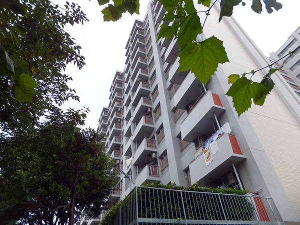 高田馬場住宅の外観