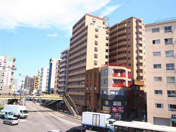 朝日八王子マンションの外観
