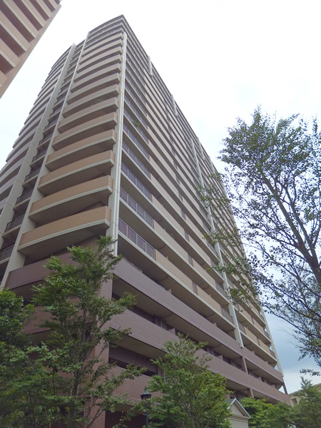 メイフェアパークス溝の口C棟の外観