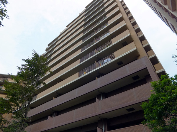 メイフェアパークス溝の口B棟の外観