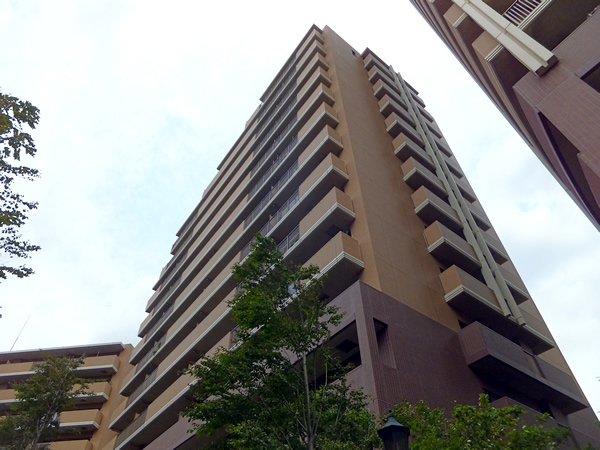 メイフェアパークス溝の口B棟の外観