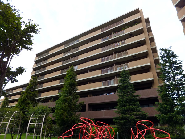 メイフェアパークス溝の口A棟の外観