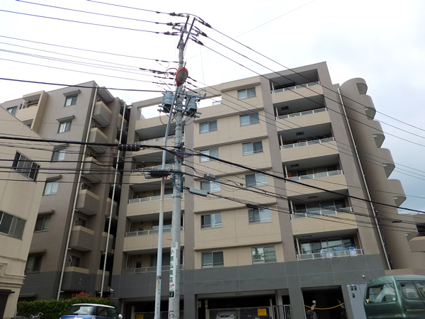 溝の口パークホームズ2番館の外観