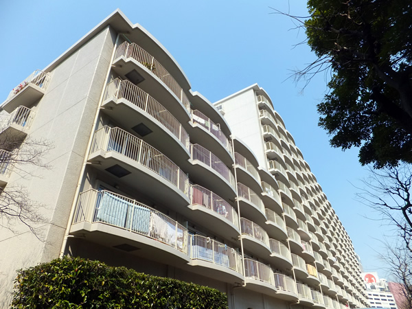 パークハイツ横浜の外観