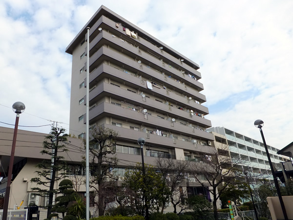 リバーサイドマンション綱島の外観