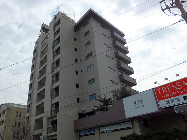 リバーサイドマンション綱島の外観