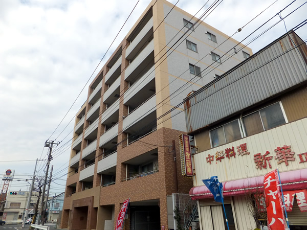 リベール綱島フリーディアの外観