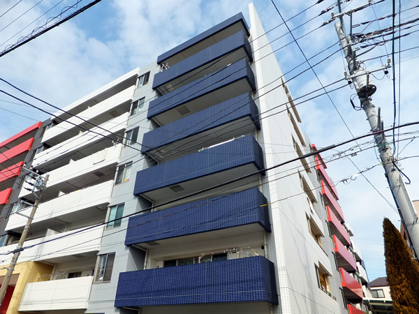 ヒューマンスクエア綱島の外観