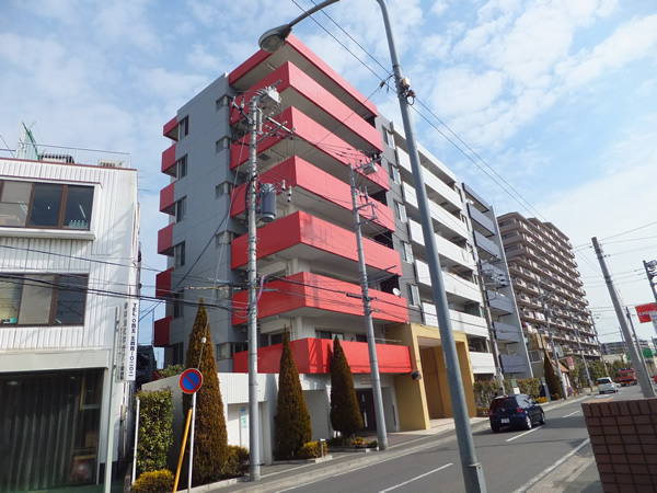 ヒューマンスクエア綱島の外観