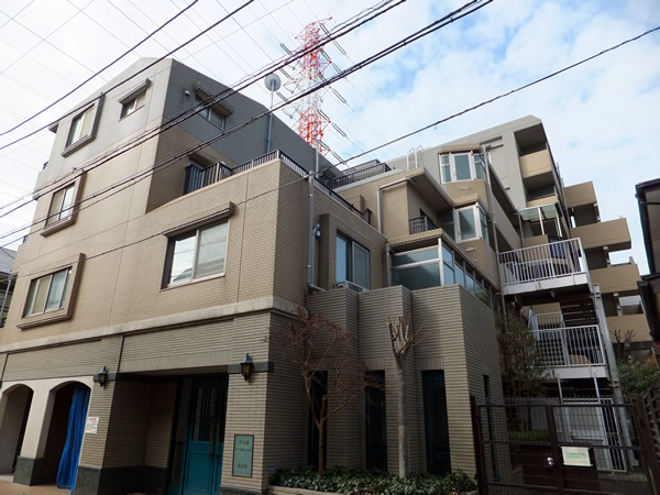 綱島南パークホームズ1番館の外観