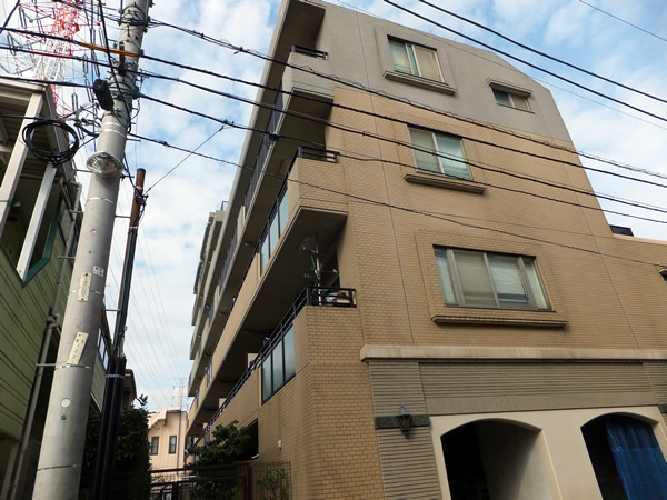 綱島南パークホームズ1番館の外観