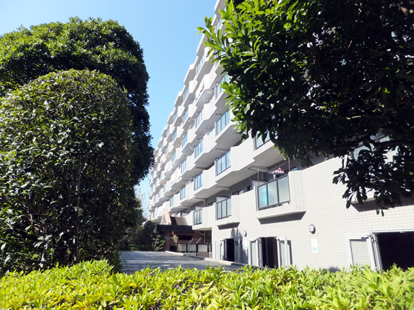 エンゼルパークハイツ綱島3番館の外観