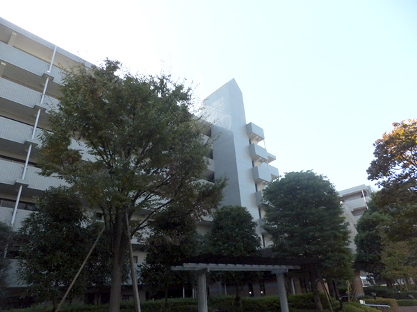 エンゼルパークハイツ綱島1番館の外観