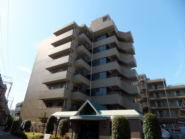 大倉山北パークホームズ2番館の外観